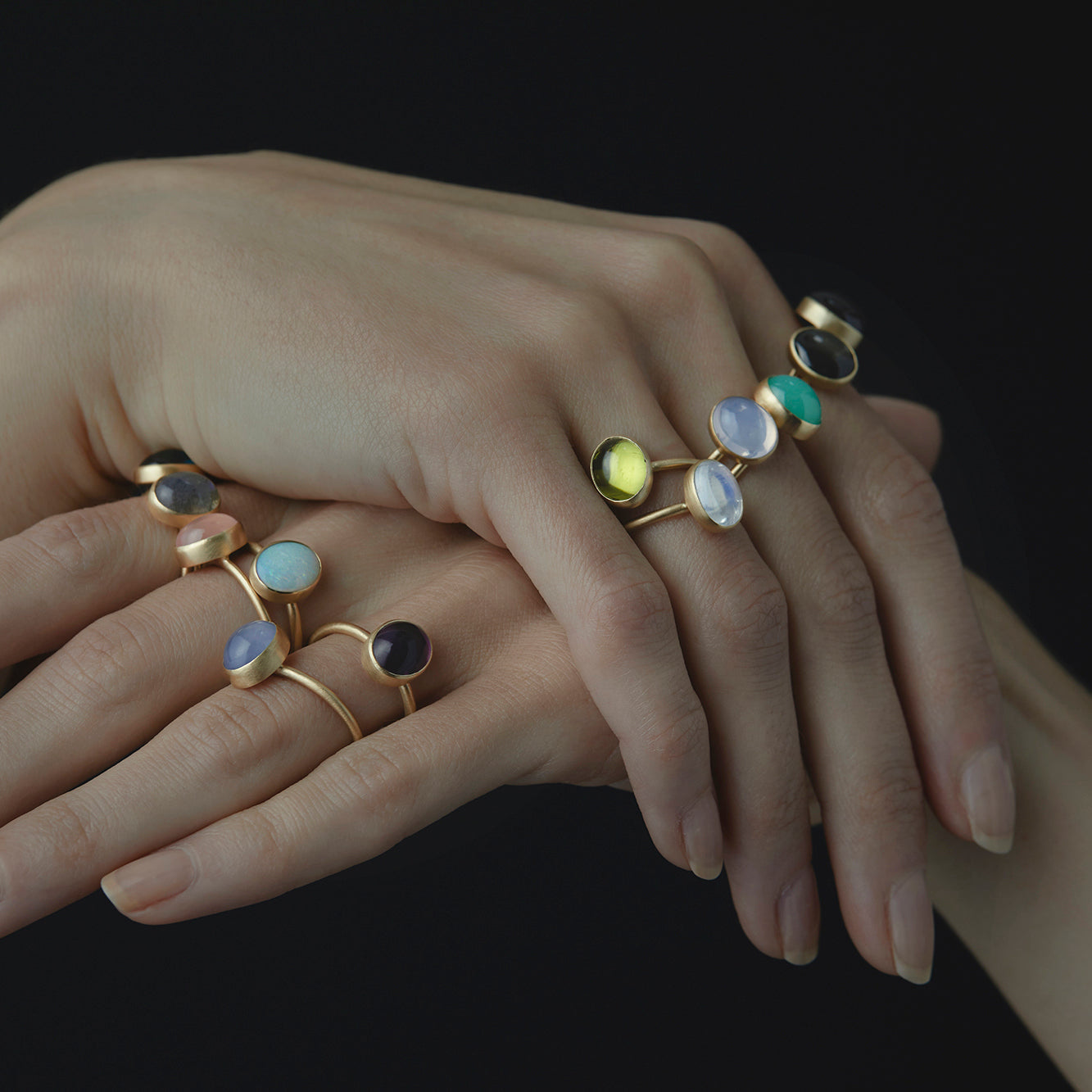 London Blue Topaz Glacé Ring | R12001BT