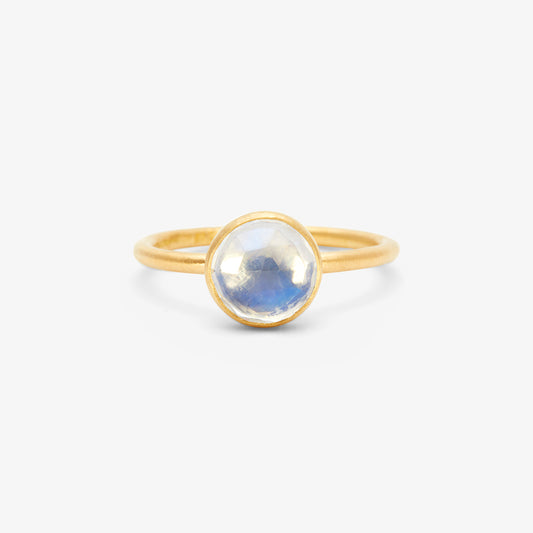 1.68 Carat One-of-a-Kind Rainbow Moonstone Ring | RMR15-OOAK