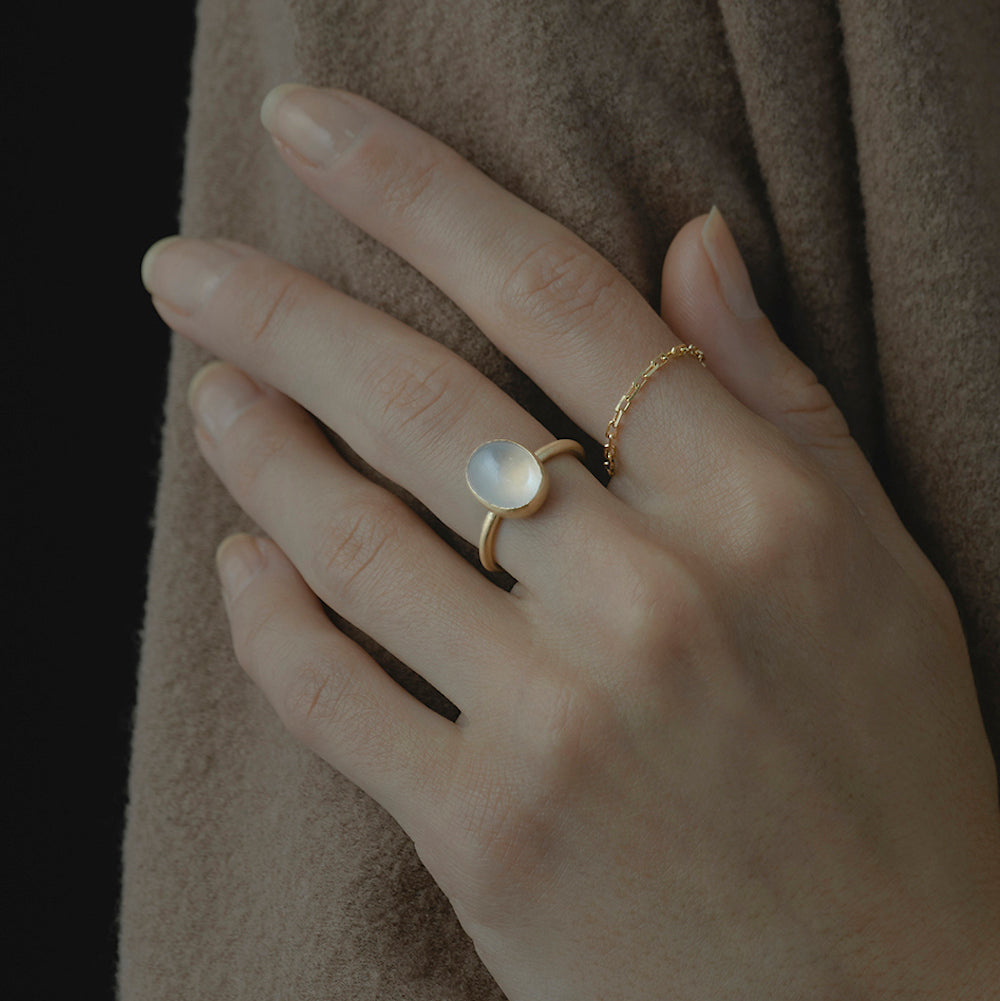 4.02 Carat One-of-a-Kind Moonstone Ring | RMR21-OOAK