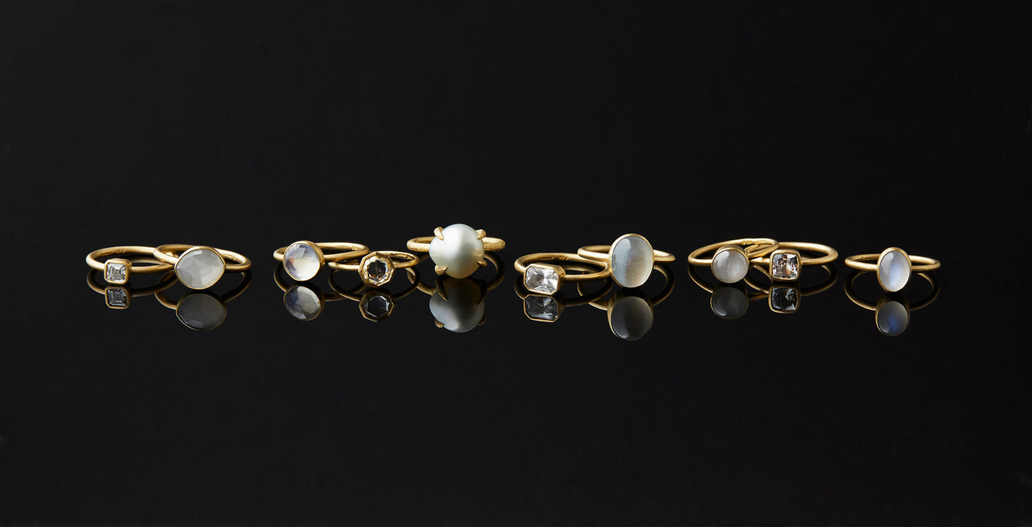 4.02 Carat One-of-a-Kind Moonstone Ring | RMR21-OOAK