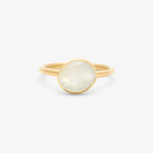 1.75 Carat One-of-a-Kind White Moonstone Ring | WMR1-OOAK